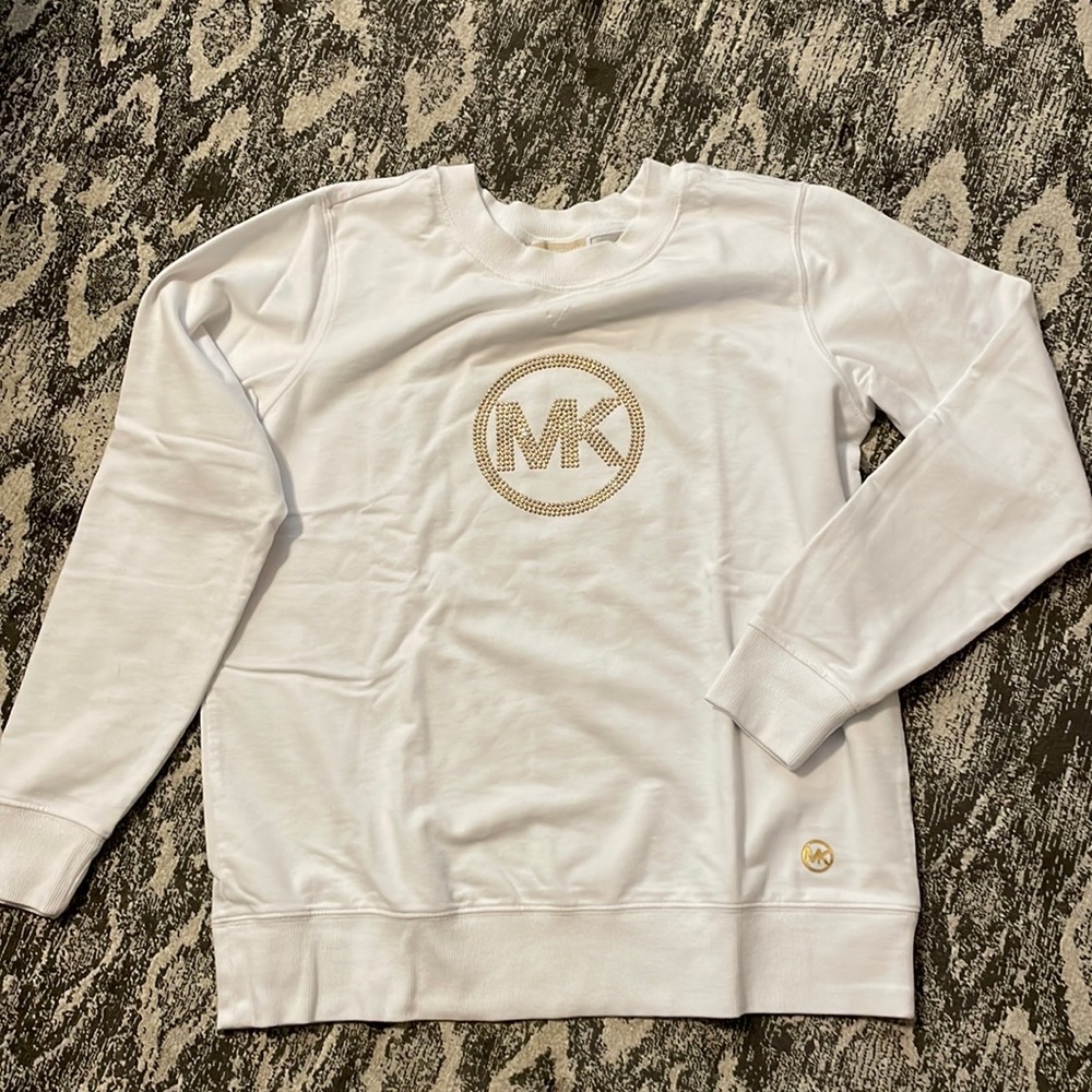 Michael Kors White Sweatshirt